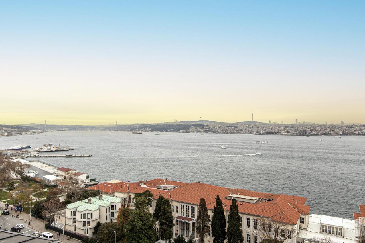 איסטמבול Flat With Panoramic Bosphorus View In Cihangir מראה חיצוני תמונה