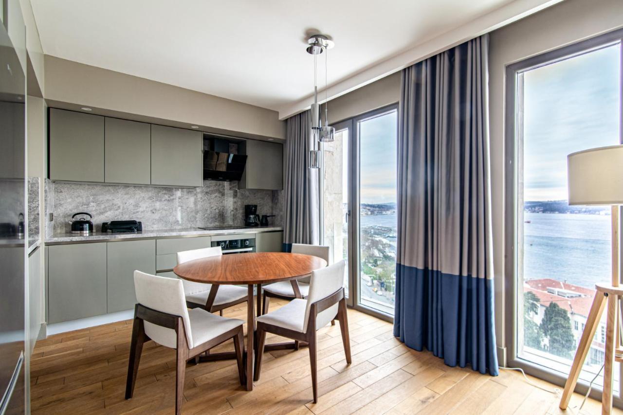 איסטמבול Flat With Panoramic Bosphorus View In Cihangir מראה חיצוני תמונה